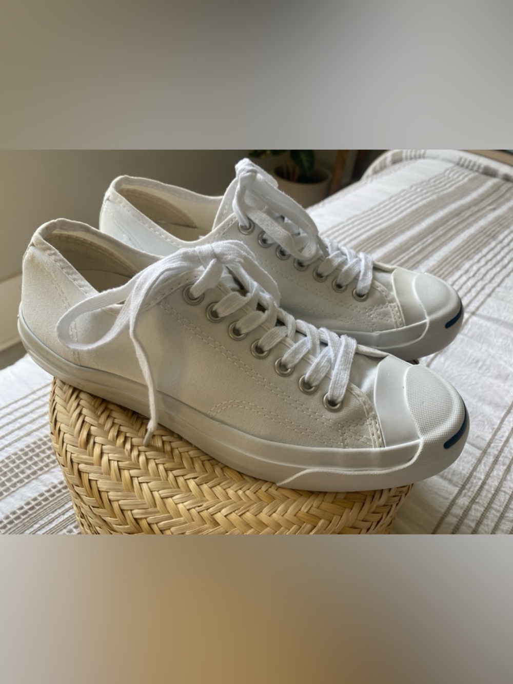 Converse Jack Purcell White Low-Top Sneakers